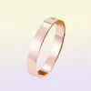 4mm tunt mode 2021 Bangles Titanium Steel Love Silver Rose Gold Armband Bangles Kvinnor Män Skruv Skruvmejselpar Armband JE2501186