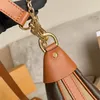 10a 1: 1 designer de luxo bolsa feminina bolsa de laço Hobo meia lua bolsa de ombro couro genuíno bolsa de moda feminina bolsa mensageiro alça de qualidade superior com caixa