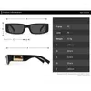 Okulary przeciwsłoneczne projektant Mała Ramka prostokąt dla mężczyzn Trendy punk klasyczne okulary przeciwsłoneczne Vintage Square Shades Uv400