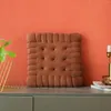 Pillow Tatami Biscuit Bedroom Chair Thick Solid Color Plush Square Round Girl Decoration