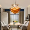 Chandeliers Modern Luxury LED Chandelier For Living Room Art Design Artichoke Indoor Lighting Home Decor Pinecone Hanging Lamp Suspension