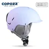 Skihelmen COPOZZ Upgrade Skihelm Heren Dames Winter Anti-impact Veiligheid Snowboardhelm Sneeuwmotorskiën Skateboardhelm 231116