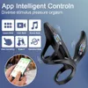 Vibrateurs APP Bluetooth Cockring Pénis Cock Ring Retarder L'éjaculation Stimulateur Clitoridien Sex Toys pour Hommes Couple Penisring Dick Sleeve 231116