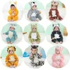 Rompers Kigurumi Pajamas for Children Flannel Cute Baby Romper Unicorn Panda Kids Onesies Costumes Winter Playsuit Boys Girls Jumpusit 231115