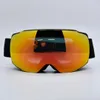 Skibrille Skibrille mit magnetischer Doppelschichtlinse Skifahren Antibeschlag UV400 Snowboardbrille für Männer und Frauen Outdoor-Sportarten Skiglas 231115