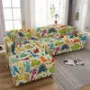 Housses de chaise dessin animé série canapé siège housse de coussin motif Animal anti-dérapant détachable animaux enfants meubles protecteur décor à la maison