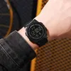 Relógios de pulso relógio eletrônico digital masculino esportes brilho 45mm grande dial estudante aventura ao ar livre tendência relógios multifuncionais