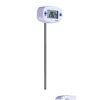 Thermomètres domestiques Ta288 Aiguille Sonde Numérique Thermomètre Température Instrument De Mesure Barbecue Huile Liquide Bbq Thermomètres Dr Dh6Kq