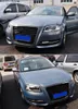 Bilens frontljus för Audi A3 2008-2012 S3 LED Auto Headlight Assembly Upgrade Angel Eye Daytime Lights Dynamic Signal Lamp