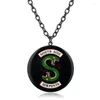 Pendant Necklaces Riverdale Necklace Punk South Side Serpents For Men Women Gift Choker Collier Trinket Ornaments