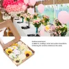 Decorative Flowers Artificial Combo Box Set Fake For DIY Wedding Party Home Decoration Props