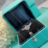 Designer Diamond Ring Vrouwen Verlovingsring Hoge Kwaliteit 925 Zilveren Sieraden Trouwring Valentijn Kerstcadeau