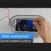 Smart Lock YiToo RFID Fingerprint Access Control System Door Lock IP68 Fully Waterproof Electric Lock Set For Home Safe OutdoorL231116
