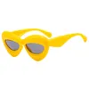 Lunettes de soleil personnalisées amusantes, petites lunettes couleur bonbon, encre polyvalente, nouvelle collection 2023