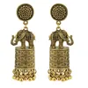 Dangle Earrings & Chandelier Vintage Metal Elephant Drop For Women Boho Thailand Gold Silver Color Animal Earring Gypsy Tribal Jewelry GiftD