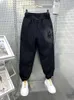 Calças masculinas verão algodão linho respirável preto de secagem rápida solto hip-hop harem ao ar livre joggers sweatpants roupas de marca
