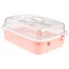 Kitchen Storage Tableware Drying Box Infant Bottle Cutlery Rack Dish