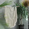 Tapestries Promotion Big Macrame Floral Tapestry Wall Hanging Bohemian Handmade Woven Decoration Room Modern Bedroom Living
