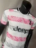 2023 2024 calcio Jj away jacquard nuovo j 5 stelle versione giocatore top a maniche corte maglie da calcio versione giocatore assente camicia corta da uomo stagione 23/24