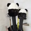 Club Heads Plush golf driver headcover 0cc club FW Fairway wood cover Animal Panda Pig Monkey Cow 231115