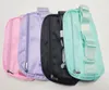 3pcs Cosmetic Bags Women Men Nylon Plain Large Capacity Waterproof Protable Makeup Bag Mix Color