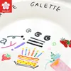 علامات اليابان Sakura Gelly Roll Pens أساس/مشرق/تسليط الضوء/souffle/Glaze/3D علامات زخرفية ميتاليك براقة القلم 231116