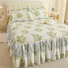 Bed Skirt 1pcs Korean Style Small Fresh Non Slip Cover Sheet Mattress Protection Single Double