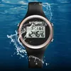 Armbanduhren Mode Männer Frauen Uhr Student Sportuhren Digital 50m Wasserdicht Chronograph LED Handgelenk Montre