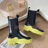 Venetas Designer Martin Boots Women Boots Mens Boots Luxury Tire Ankle Chelsea Platform Boots Cored