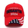 Desantis 2024 New Hats Party Supplies Camouflage Red Black Berretti da baseball all'ingrosso ss0416