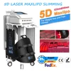 NOUVEAU 650nm 940nm 5D Laser minceur équipement thérapie de la douleur perdre du poids Laser blanchiment de la peau élimination des graisses contour du corps MAXLIPO Machine de beauté masque de lumière LED