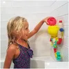 Banyo oyuncakları qwz diy montessori çocuklar su sprey dönen jet oyunu küvet oyuncak 1 ila 4 yaşındaki bebek çocuklar hediye 221118 damla teslimat mA dhov1