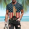 Camisetas masculinas homens Moda Moda Primavera Summer Casual Manga curta o pescoço Blusa Top Blouse Anúncio de gravidez alto