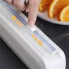 Other Kitchen Tools Professional Vacuum Sealer Machine Automatic Food Plastic Wrap Cutter Dispenser High Quality Household Packaging 231116