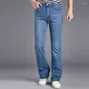 Men's Jeans ICPANS Flare Pants Bell Bottom Cargo Slim Blue BootCut Flared Denim For Men Trousers Boot Cut 2024