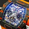 Richardmiler Watches Montre à remontage automatique pour hommes Série Rm11-03 Ntpt Mclaren Special Limited Edition Montre HBFT