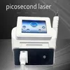 Draagbare Picosecond Laser Nd Yag Laser Tattoo Verwijdering Wenkbrauw Wasmachine 532nm 1064nm 755nm 1320nm Acne Behandeling Huid Smoothing Machine