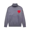 Paris mens sweaters y2k hoodies designer heart classic knitwear sweater womens candy-colored pullover sweater cardigan crew neck size S-XL