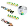 Chat Jouets Automatique Électrique Rotatif Jouet Coloré Papillon Chien Formation En Plastique Pet Chaton Forme Animal Drôle Oiseau Interac D0P2