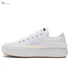 Clássico Conversity Sneaker Homens Mulheres Sapatos Sapatos de Lona Sneaker Grosso Bottom Plataforma Sapatos Designer Preto Branco Run Star Motion Sapatos EUR35-44 26