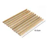 Drinking Straws Bamboo Sts Drinking St Reusable Eco Friendly Handcrafted Natural And Cleaning Brush 200Pcs Drop Delivery Home Garden K Dhu5P