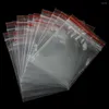 저장 병 100 PCS 향 주인 POCHETT TRENSPARENT EN PLASTIQUE FERMETURE BANG POCHON PRESSION 5X7CM