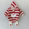 Rompers 8138 Bebek Noel Kıyafetleri Kış Kızlar Giysileri veya Botlar Erkekler Set 231115
