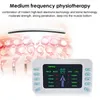 Face Care Devices 8 Mode Electric Tens Muscle Stimulator Ems Acupuncture Body Back Massager Digital Therapy Herald Massage Tool Electrostimulator 231115