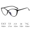 Zonnebril Trend Cat Eye Mode Bijziendheid Bril Mannen Vrouwen Anti-Blauw Licht Dioptrie Lens Brillen Luxe Optische Brillenglazen