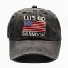 Geborduurde hoeden laten gaan Brandon baseball cap voor volwassen mannen vrouwen outdoor beanie caps de194