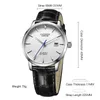 Andra klockor Cadisen Men Automatic Mechanical Wrist Watch Miyota 9015 Top Brand Luxury Real Diamond Curved Sapphire Glass Clock 231116