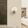 Wandlamp Led-licht Woonkamer Achtergrond Lampen Modern Eenvoudig Trap Gangpad Creatief Nachtkastje Huis Binnenverlichting