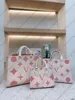 Дизайнерские сумки сумки женская сумочка Onthego Mommy Bag Lady Never Flome Full Casual Shouder Bags S/M/L Кожаный винтажный типичный мешок - главная сумка для покупок