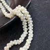 Kralen wit botvormige koraal losjes kralen DIY ketting Bracelet Accessoires Charm sieraden maken vrouwen 3x6mm